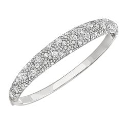 Celestial Shine Lab Grown 6 ctw Diamond Pave Bangle