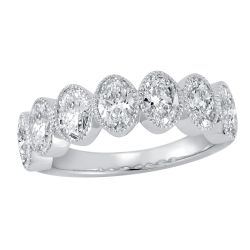 Lab Grown 2.5 Carat Total Weight Diamond Eternity Band