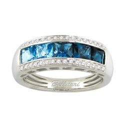 Eternal Love Blue Topaz Ring