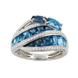 Capri Blue Topaz Ring