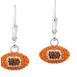 Heath Bulldogs Football Earrings